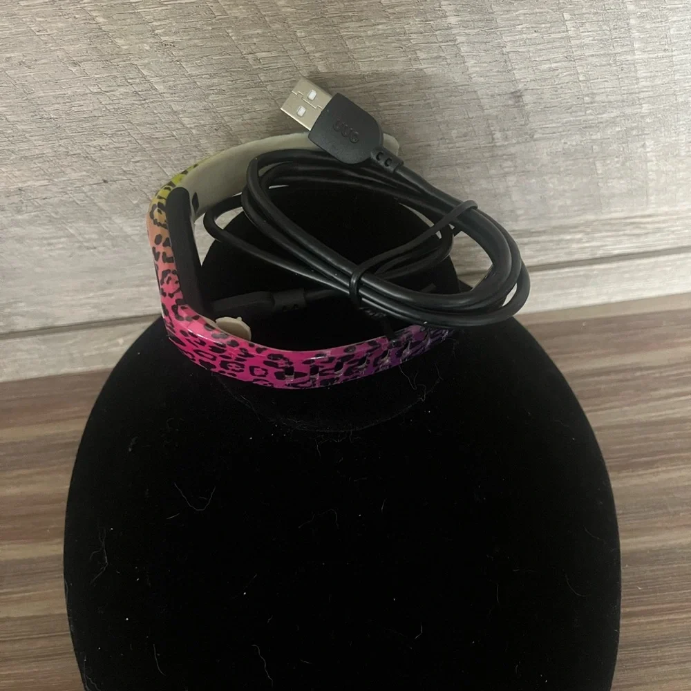 Leopard Print Fitness Tracker